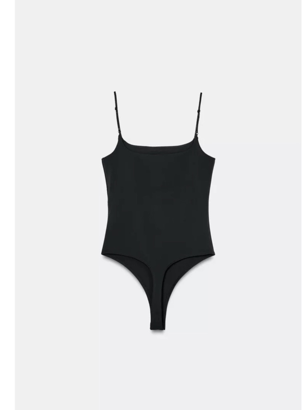 Zara- slim strappy bodysuit